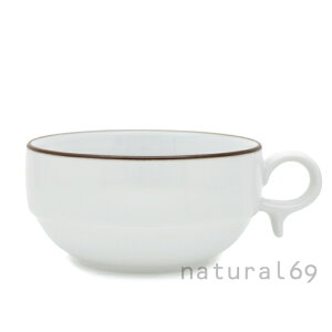 natural69 【 波佐見焼 】 白山陶器 S型スープボール(大) / ナチュラル69 はさみ焼き 食器 HAKUSAN 洋食器 スープカップ 単品 電子レンジ 食洗機対応 日本製 おしゃれ かわいい 北欧 和食器 陶磁
