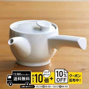 natural69 【 波佐見焼 】 白山陶器 茶和 急須 白磁 / ナチュラル69 はさみ焼き 食器 HAKUSAN グッドデザイン賞 電子レンジ 食洗機対応 日本製 おしゃれ かわいい 北欧 和食器 陶磁器 プレゼント ギ