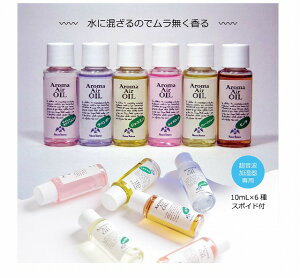 ナチュラルバランスアロマエアオイルスターターセット(10ml×6種入りセット)【naturalbalance/ナチュラルバランス】