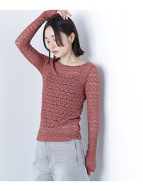 【SALE／50%OFF】ストレッチレーストップス NATURAL BEAUTY BASIC ナチュラルビューティベーシック トップス カットソー・Tシャツ ブラック ピンク ホワイト【RBA_E】[Rakuten Fashion]