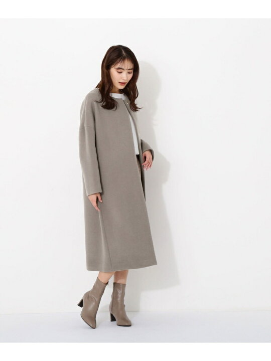 楽天市場】【SALE／30%OFF】ウールコクーンコート NATURAL BEAUTY 