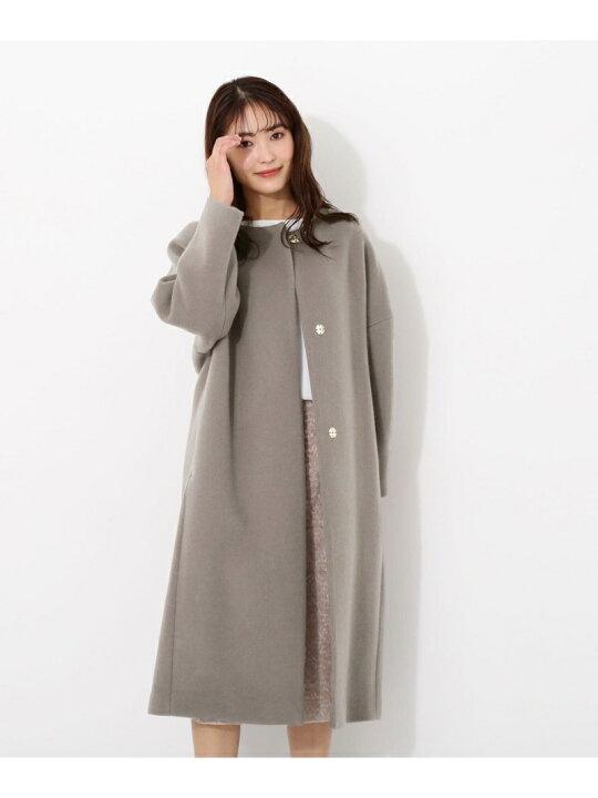 楽天市場】【SALE／30%OFF】ウールコクーンコート NATURAL BEAUTY 