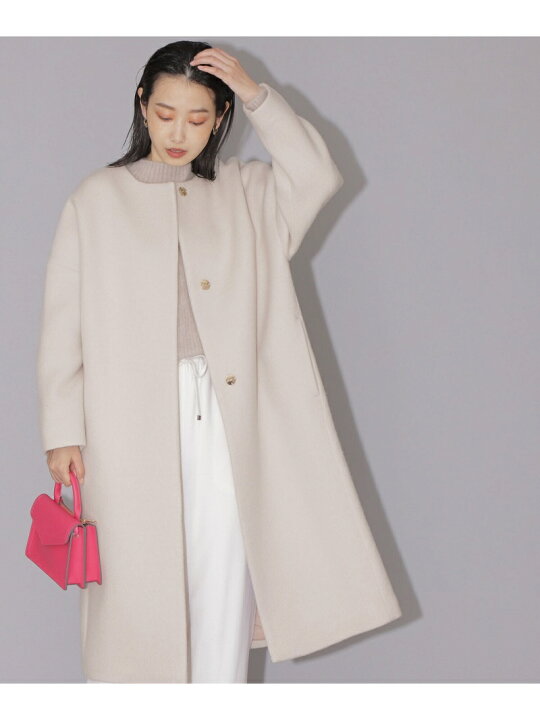 楽天市場】【SALE／30%OFF】ウールコクーンコート NATURAL BEAUTY  