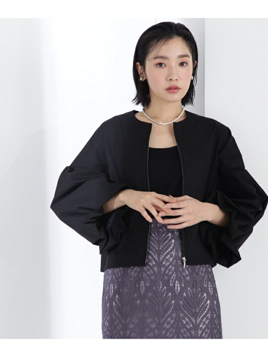 楽天市場】【SALE／30%OFF】バルーンスリーブブルゾン NATURAL BEAUTY 