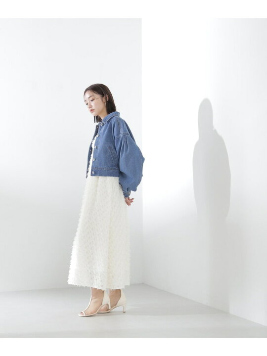 楽天市場】クロップドデニムジャケット NATURAL BEAUTY BASIC 