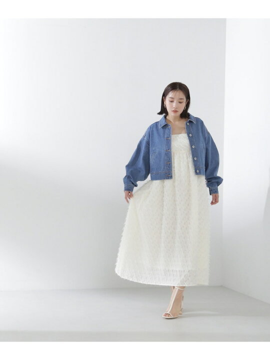 楽天市場】クロップドデニムジャケット NATURAL BEAUTY BASIC 