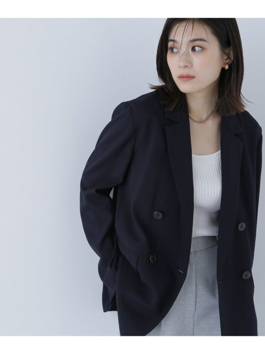 楽天市場】【SALE／50%OFF】ライトボクシーダブルジャケット NATURAL 