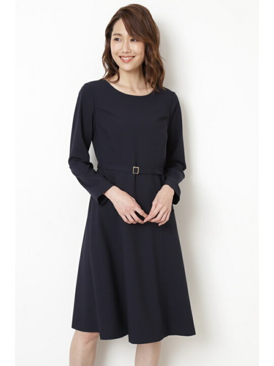 楽天市場 Sale Off 洗える ジョーゼットフレアワンピース Natural Beauty Basic ナチュラルビューティベーシック ワンピース ワンピースその他 ネイビー ベージュ ブルー Rba E 送料無料 Rakuten Fashion Natural Beauty Basic