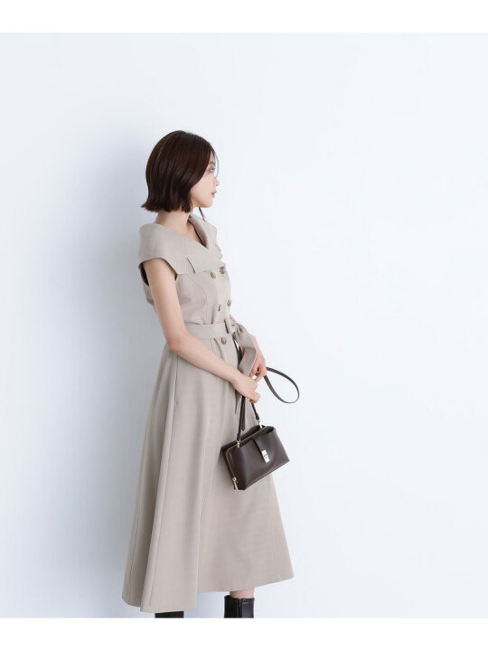 楽天市場】【SALE／30%OFF】トレンチディテールワンピース* NATURAL 