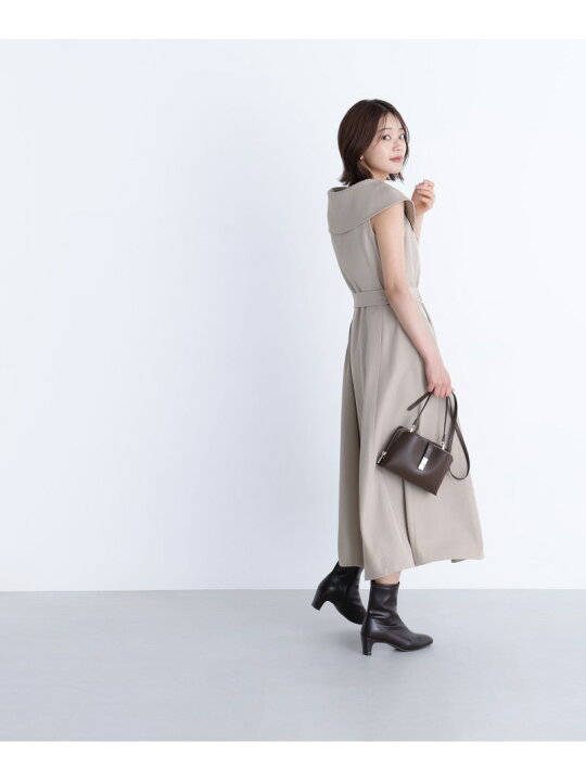 楽天市場】トレンチディテールワンピース NATURAL BEAUTY BASIC 