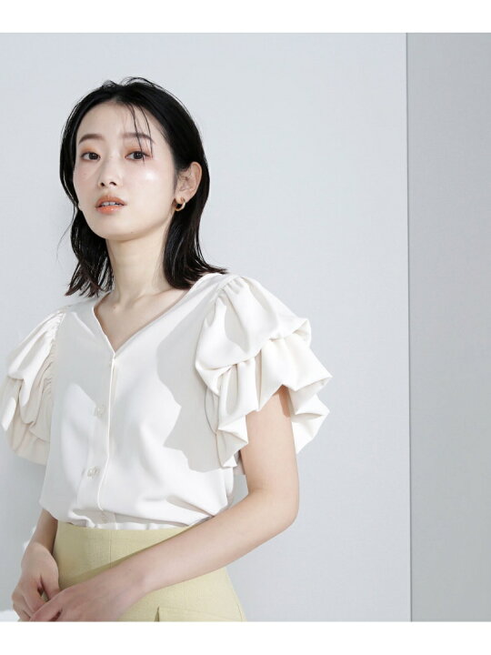楽天市場】【SALE／10%OFF】ボリュームバルーンスリーブブラウス 