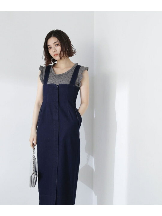 楽天市場】【SALE／30%OFF】ナローデニムジャンスカ NATURAL BEAUTY 