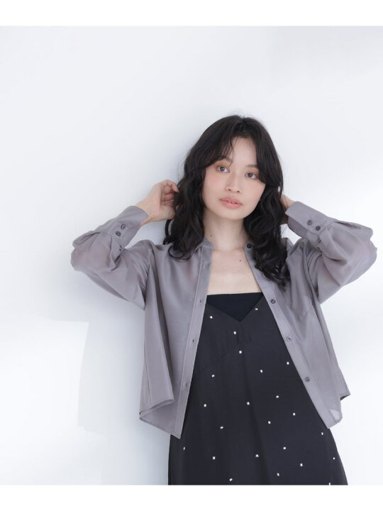 楽天市場】シアークロップドシャツ NATURAL BEAUTY BASIC ナチュラル 