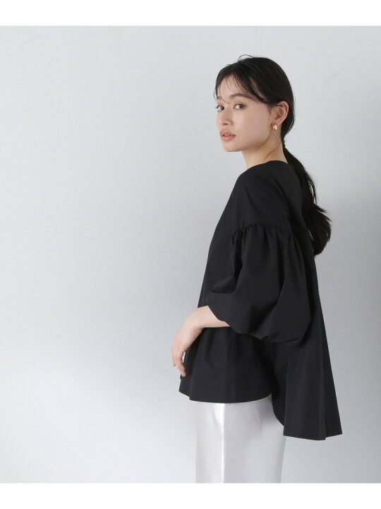 楽天市場】バルーンスリーブチュニック NATURAL BEAUTY BASIC 