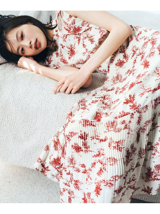 楽天市場】アゼリアガーデンプリントワンピース NATURAL BEAUTY BASIC 