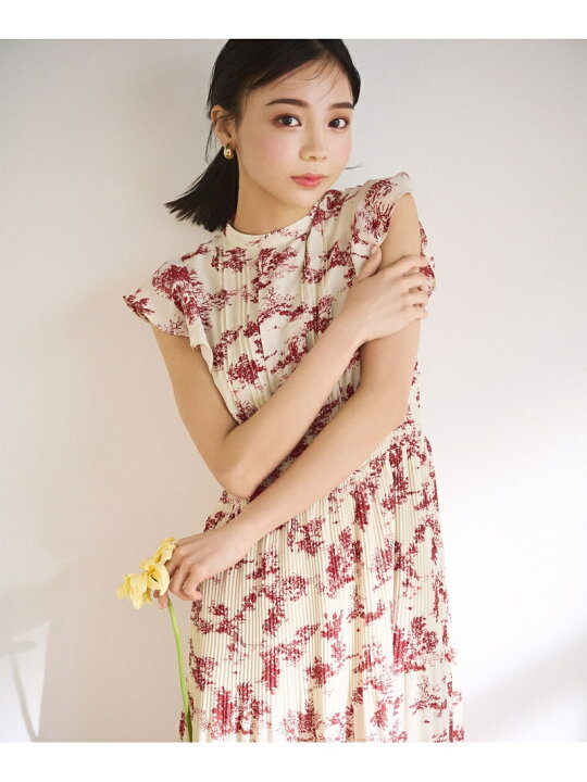 楽天市場】アゼリアガーデンプリントワンピース NATURAL BEAUTY BASIC  