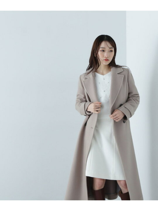 楽天市場】【SALE／10%OFF】ビッグカラーダブルチェスターコート 