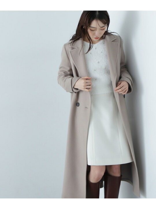 楽天市場】【SALE／10%OFF】ビッグカラーダブルチェスターコート  