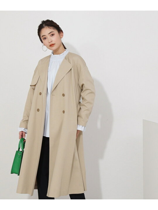 楽天市場】【SALE／50%OFF】キュプラ混ツイルフォルムコート NATURAL 