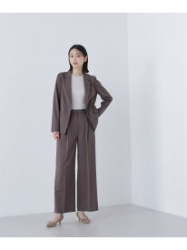 【SALE／30%OFF】サマードライタッチ SETUP ワイドパンツ NATURAL BEAUTY BASIC ナチュラルビューティベーシック パンツ その他のパンツ グレー ブラウン【RBA_E】【送料無料】[Rakuten Fashion]