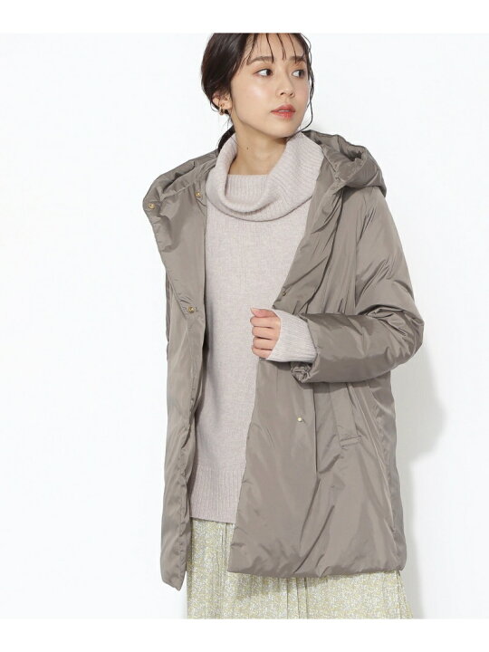 楽天市場 Sale 50 Off Greendownミディアムダウン Natural Beauty Basic ナチュラルビューティベーシック コート ジャケット ブルゾン カーキ ブラック ベージュ Rba E 送料無料 Rakuten Fashion Natural Beauty Basic