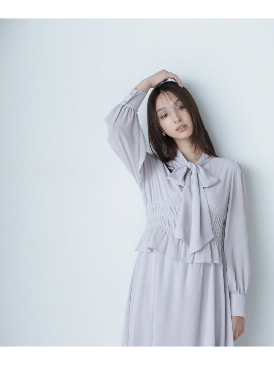 楽天市場】【SALE／50%OFF】リボンタイ楊柳ワンピース NATURAL BEAUTY  