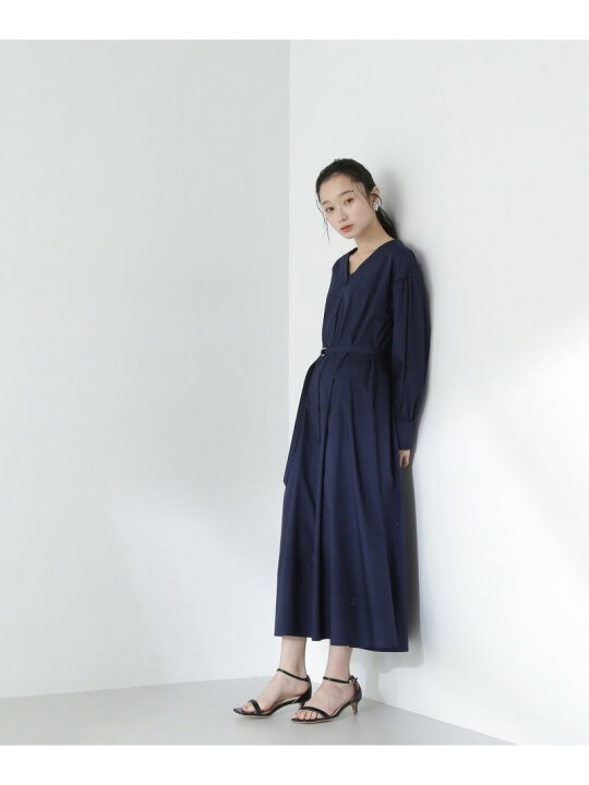 楽天市場】【SALE／60%OFF】タックフレアシャツワンピース NATURAL 