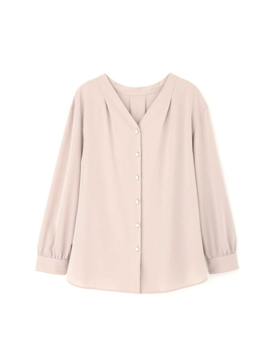 楽天市場】【SALE／70%OFF】[洗える]フロントパールボタンブラウス 