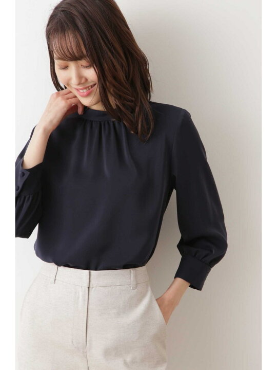 楽天市場】【SALE／50%OFF】｜美人百花 4月号掲載｜スタンドネック 