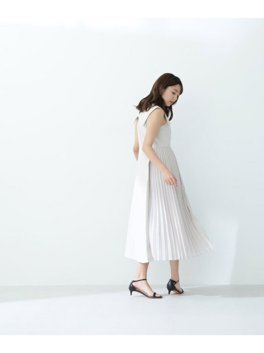 楽天市場】【SALE／50%OFF】サイドプリーツワンピース NATURAL BEAUTY  