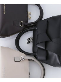 【SALE／30%OFF】ボウリボンミニボストンバッグ NATURAL BEAUTY BASIC ナチュラルビューティベーシック バッグ ボストンバッグ ブラウン ブラック【RBA_E】【送料無料】[Rakuten Fashion]