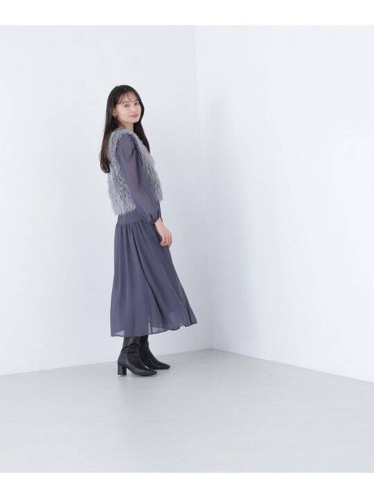楽天市場】シャーリングシアーワンピース* NATURAL BEAUTY BASIC 