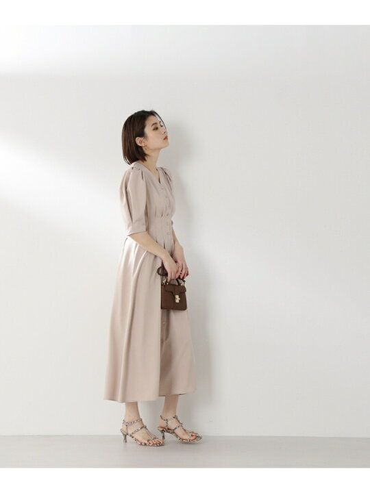 楽天市場】【SALE／50%OFF】フロントボタンタックワンピース NATURAL 
