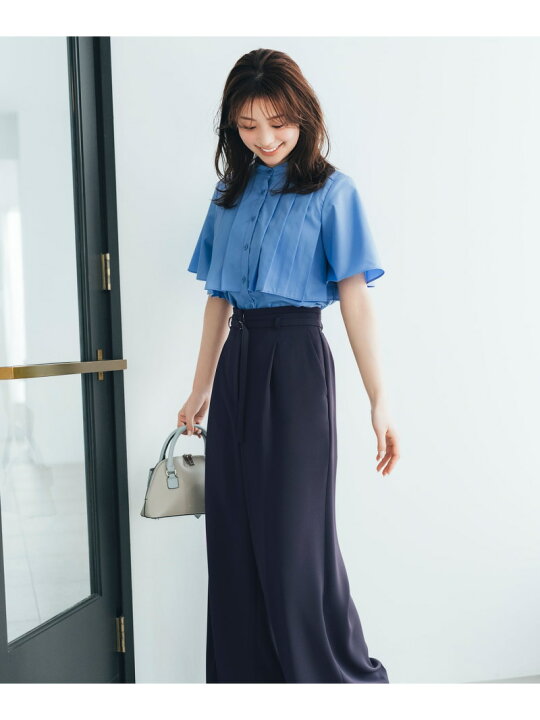 楽天市場】【SALE／30%OFF】ヨークプリーツブラウス NATURAL BEAUTY 