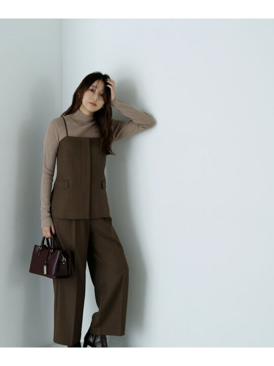 楽天市場】【SALE／30%OFF】マニッシュビスチェセットアップ NATURAL 