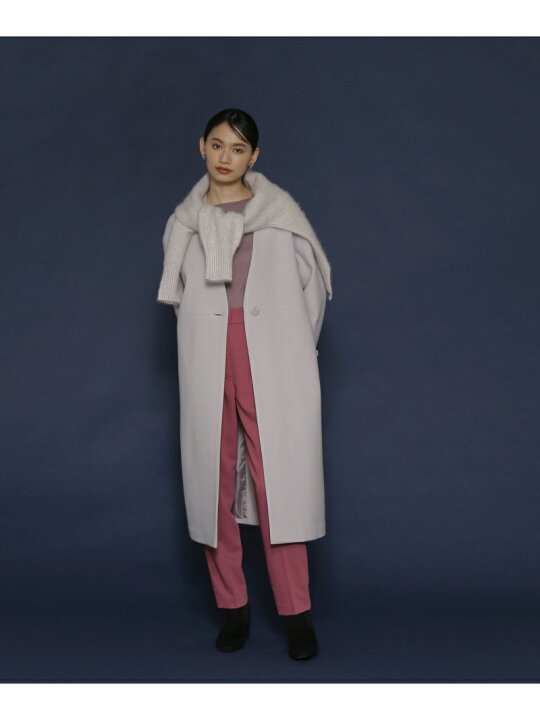 楽天市場】【SALE／30%OFF】Vノーカラーコート NATURAL BEAUTY BASIC 