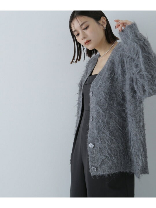 楽天市場】【SALE／60%OFF】Vネック起毛コーディガン 24AW NATURAL 