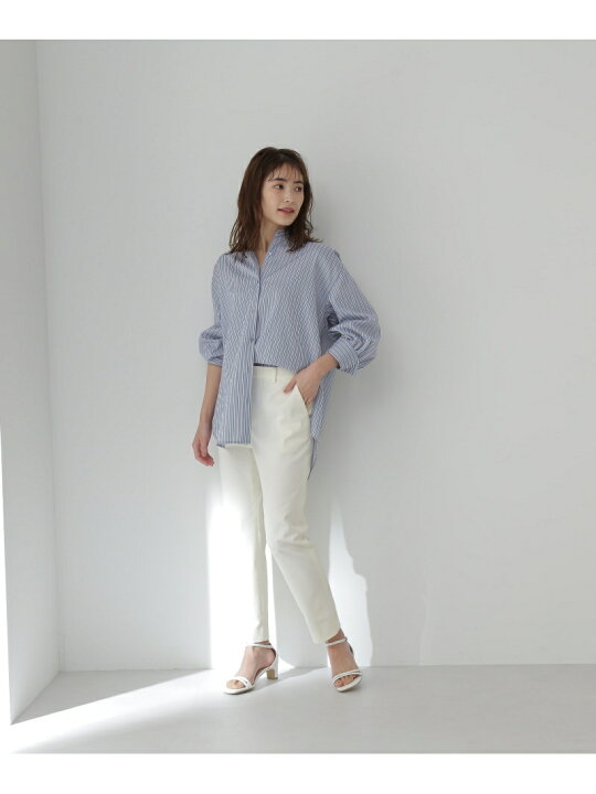 楽天市場】【SALE／50%OFF】スリムテーパードストレッチパンツ NATURAL  