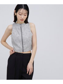 【SALE／50%OFF】スプリングツイード SETUP ブラウス NATURAL BEAUTY BASIC ナチュラルビューティベーシック トップス シャツ・ブラウス【RBA_E】【送料無料】[Rakuten Fashion]