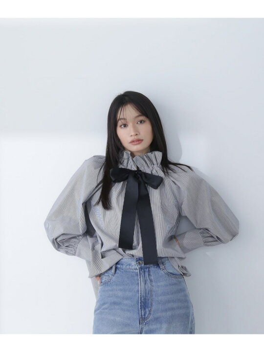 楽天市場】【SALE／50%OFF】グログランリボンブラウス NATURAL BEAUTY 
