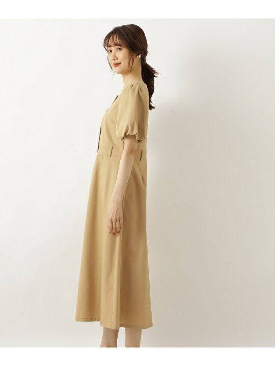 楽天市場】【SALE／30%OFF】[洗える]ボリュームスリーブワンピース 