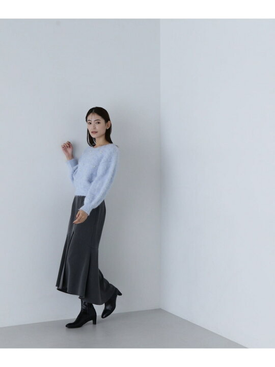 楽天市場】【SALE／10%OFF】シャギービジューニット 24AW NATURAL 