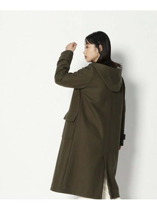 Natural Beauty Basic】カーキ色ダッフルコート