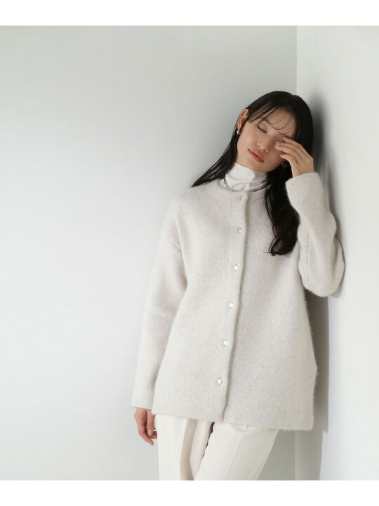 楽天市場】FOX接結コーディガン23AW NATURAL BEAUTY BASIC ナチュラル 