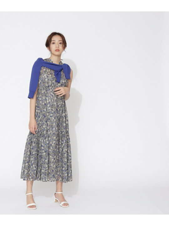 楽天市場 Sale 10 Off 花柄楊柳プリントワンピース Natural Beauty Basic ナチュラルビューティベーシック ワンピース ワンピースその他 イエロー Rba E 送料無料 Rakuten Fashion Natural Beauty Basic