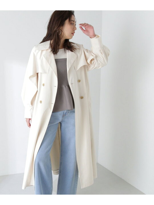 楽天市場】【SALE／50%OFF】レイヤースリーブトレンチコート NATURAL 