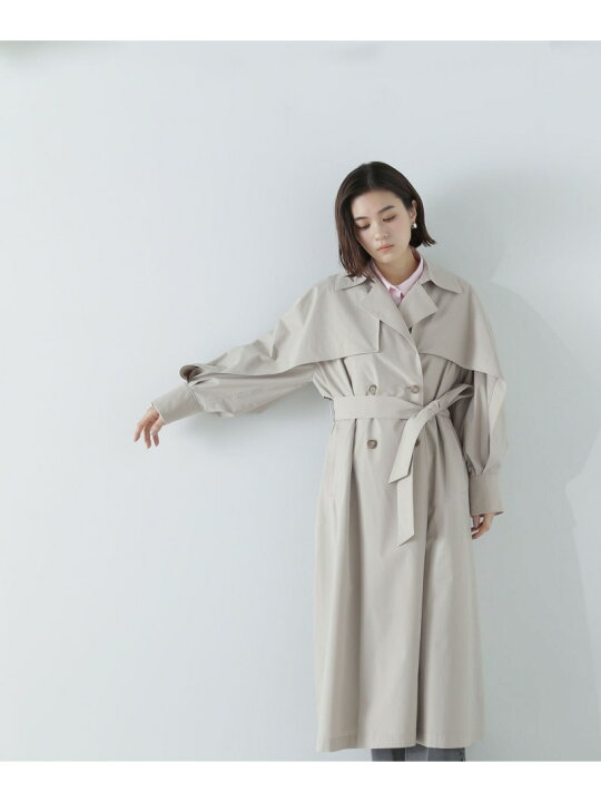 楽天市場】【SALE／50%OFF】レイヤースリーブトレンチコート NATURAL 