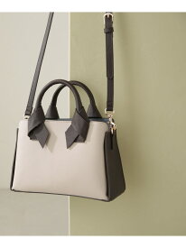 ボクシーリボントートバッグ NATURAL BEAUTY BASIC ナチュラルビューティベーシック バッグ トートバッグ ホワイト ブラック ベージュ【送料無料】[Rakuten Fashion]