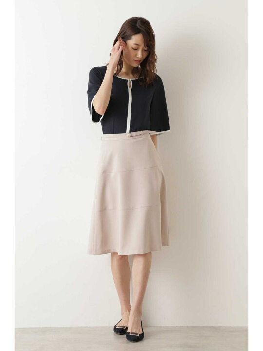 楽天市場】【SALE／40%OFF】[WEB限定]バイカラーパイピングブラウス 