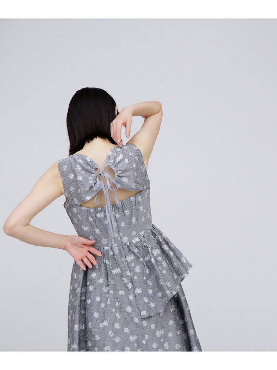 楽天市場】【SALE／50%OFF】アシンメトリーフリルジャガードワンピース 